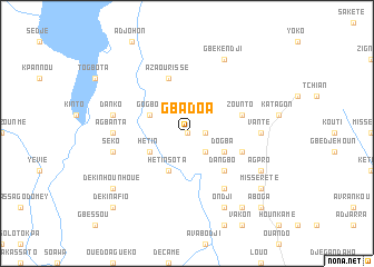 map of Gbadoa