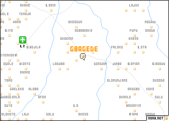 map of Gbagede