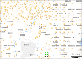 map of Gbagi