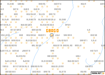 map of Gbago