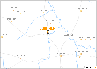 map of Gbahalan