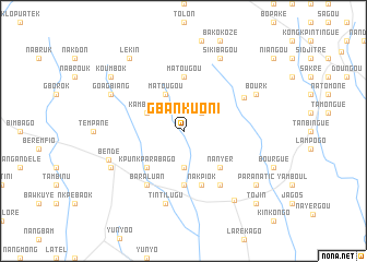 map of Gbankuoni