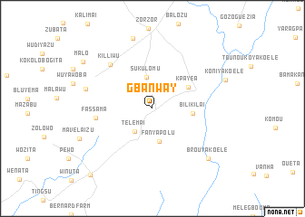 map of Gbanway
