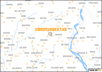 map of Gbao Number Two