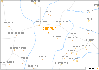 map of Gbapla