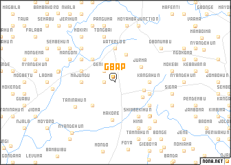 map of Gbap