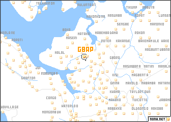 map of Gbap