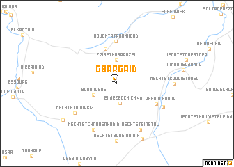 map of Gbar Gâïd