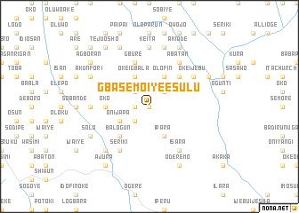 map of Gbasemo Iye Esulu