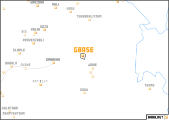 map of Gbase