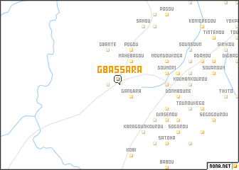 map of Gbassara