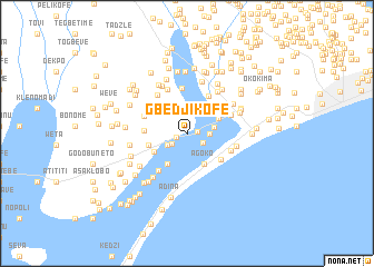 map of Gbedjikofe