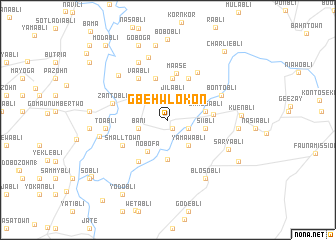 map of Gbehwlokon