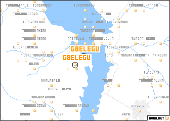 map of Gbelegu