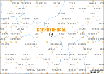 map of Gbematambadu