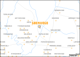 map of Gbémivogo