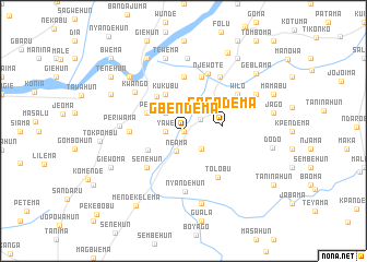 map of Gbendema