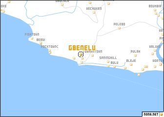 map of Gbenelu