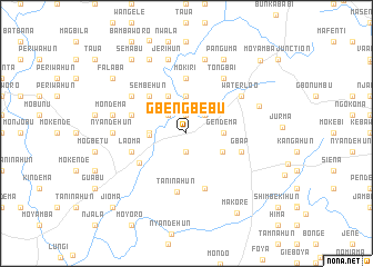 map of Gbengbebu