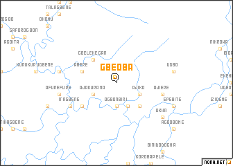 map of Gbeoba