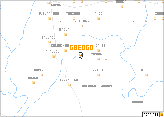 map of Gbeogo