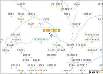 map of Gberedu