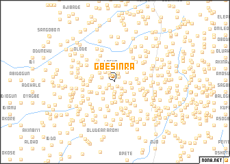 map of Gbesinra