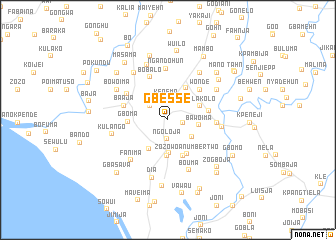 map of Gbesse