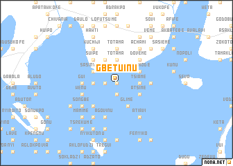 map of Gbetuinu