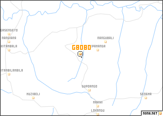 map of Gbobo