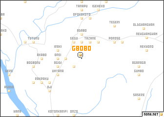 map of Gbobo