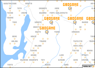 map of Gbogame