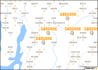 map of Gbogame