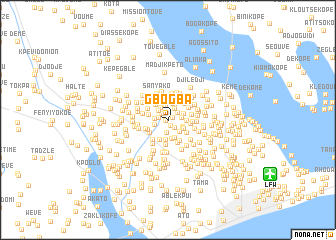 map of Gbogba