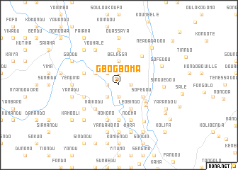 map of Gbogboma