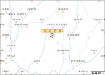 map of Gbogoroma