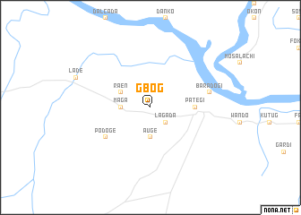 map of Gbog