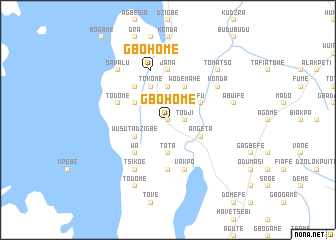 map of Gbohome