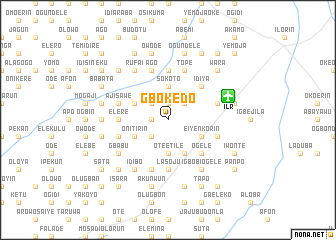 map of Gbokedo