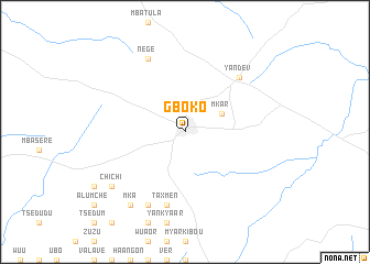 map of Gboko