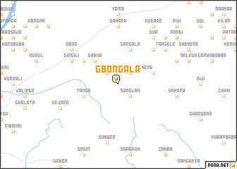 map of Gbongala
