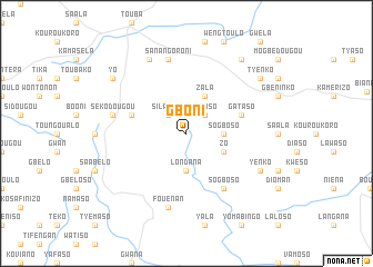 map of Gboni