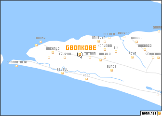 map of Gbonkobe
