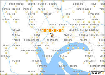 map of Gbonkukuo