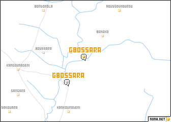 map of Gbossara