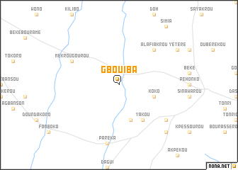 map of Gbouiba