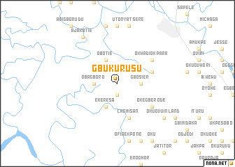 map of Gbukurusu