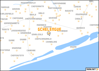 map of G. Chelengue