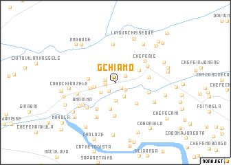 map of G. Chiamo