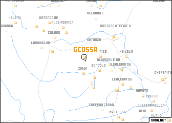 map of G. Cossa